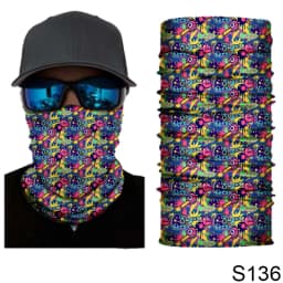 Fashion Cycling Face Mask Riding Scarf Breathable Seamless Neck Gaiter Women Bandana Headwear Headband Snood Ski Masks Balaclava