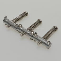3pcs Guitar Bridge Saddles In-Tune Goto Compensated Guitar Bridge Saddles Brass Material For Tele guitar Replacement