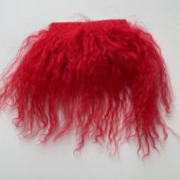 High Quality Sheepskin Wool Lamb Fur Pelt Hair Row Curly Hair Extensions SD Blyth Dolls Wigs Hair Wefts Accessories
