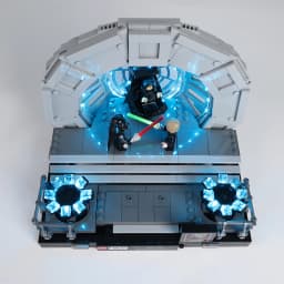 EASYLITE Led Light Set For 75352 Wars Emperor's Throne Room Diora Collectible DIY Toys Blocks Only Bricks Lighting Kit No Model