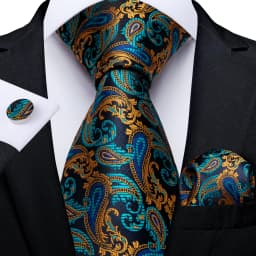 Fashion Classic Striped Plaid Mens Tie Set 8cm Wedding Party Necktie Handkerchief Cufflinks Accessories Gift for Men