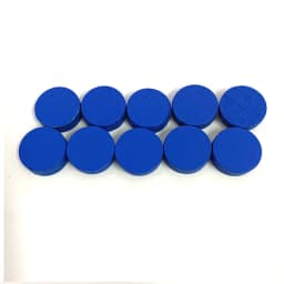 100 Pieces Diameter 15*5 MM Wooden Pawn Game Pieces Colorful Chess For Tokens Board Game/Educational Games Accessories