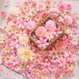 3-10cm Artificial Flower Head Mini Silk Artificial Rose Peony Daisy Flower Craft Supplies Wedding Party Wreath Home Decoration