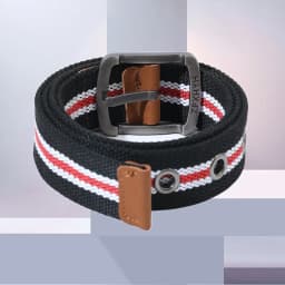3.5cm New Style Pin Buckle Canvas Belt Men's Women's Woven Belt Young Student Jeans Belts for Men Luxury Designer Brand Belt