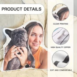 Green Santa Claus Personalized Face Plush Pillow The Perfect Gift for Both Men and Women Realistic 3D Print