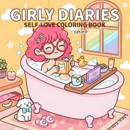 COZY BESTIES: Coloring Book for Adults And Teens Featuring Cute Cozy Daily Activities for Relaxation DIY Painting Drawing Gift