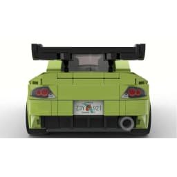 285PCS MOC Champion series Lancer Evolution VII Building Blocks Assembly Model Classic racing toy brick Children's birthday gift
