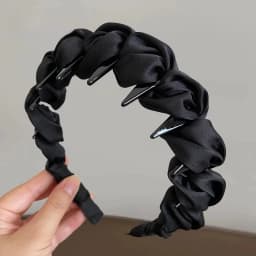 Practical Versatile Fabric Headband Women's High Skull Top Hairline Wrapping Hair Hoop Face Wash Hair Bundle Stylish 2026 New