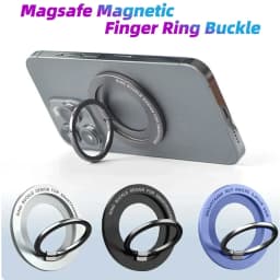 Magnetic for Magsafe Phone Holder Stand Mini Magnet Finger Ring Socket Cellphone Bracket for IPhone 16 15 14 13 12Pro/Max
