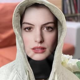 3D Printed Full Face Visual Mask Anne Actress Celebrity Performer Face Mask Fun Role-playing Props Costumes Face Mask