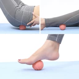 Foot Massage Ball With Spikes Pilates Yoga Sports Fitness Muscle Relaxation Massage Ball Plantar Fasciitis Therapy Ball for Hand