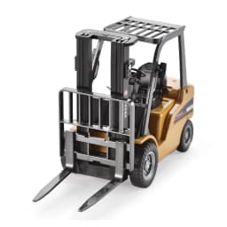 HUINA 1/50 High Simulation Alloy Toys Die-cast Navvy Loader Bulldozer Engineering Construction Car Toys for Boys Kids Xmas Gifts
