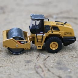 HUINA 1/50 High Simulation Alloy Toys Die-cast Navvy Loader Bulldozer Engineering Construction Car Toys for Boys Kids Xmas Gifts