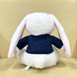 Cute Mei The Bunny Plush Toy Soft Stuffed Long Ears Bunny Doll Sleeping Companion Delicate Home Decoration Kids Gifts