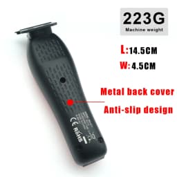 WMARK NG-XT1 Professional Beard Trimmer Hair Clipper 10000RPM Magnetic Motor DLC Blade With Base Charger Men's Grooming Machine
