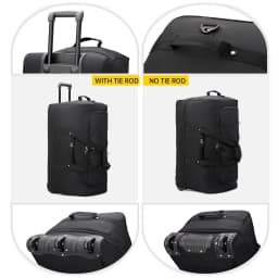 Multifunctional Trolley Travel Bag for Men, Suitable for Business Trips, Travel, and Boarding, Can Be Used as a Backpack, with Wheels, for International Travel