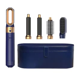 10 5 In 1 Hair Dryer Hot Air Comb Brush With Curling Iron Hair Straightener For Salon Style Curling Straightening And Volumizing