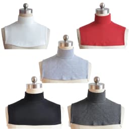 Women Men Half Top Dickey Detachable Removable Fake Collar Neck Warmer False Pullover Turtleneck