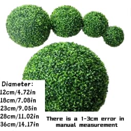 1pc Artificial Grass Topiary Balls Hanging Ball For Wedding Party Diy Hotel Home Yard Garden Decoration