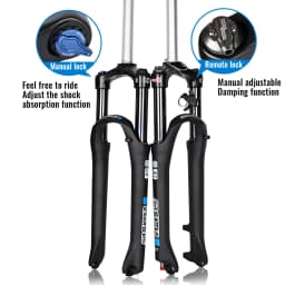 SR SUNTOUR X1 Bicycle Forks Air Suspension Fork 120mm Travel QR 100x9MM BOOST 110x15MM 27.5 29 Mountain Bike Air Fork