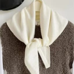 1PC Korean Style Wool Knitted Triangular Scarf Women Headscarf Knitted Scarf Multi-functional Warm Knitted Scarf