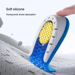 Silicone Gel Invisible Growing Heel 1-3cm Lift Soles High Quality TPE Heightened Insole Height Increase Half Shoes Pad Men Women