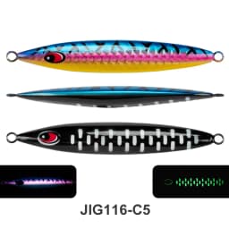TEASER J116 250g 300g 400g 500g 600g Deepsea Big Game Trolling Vertical Jig Butterfly Offshore Metal Jigging Sinking Stick Lure