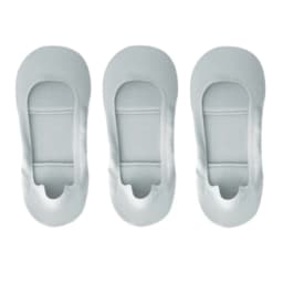 3 Pairs Of Women's Summer And Autumn Soft And Fashionable Thin Anti Slip Padded Short Socks