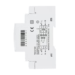 220v Power Single Phase Digital Din Rail Wattmeter Ammeter Voltmeter KwH RS485 MODBUS Electric Consumption Meter TAC2100