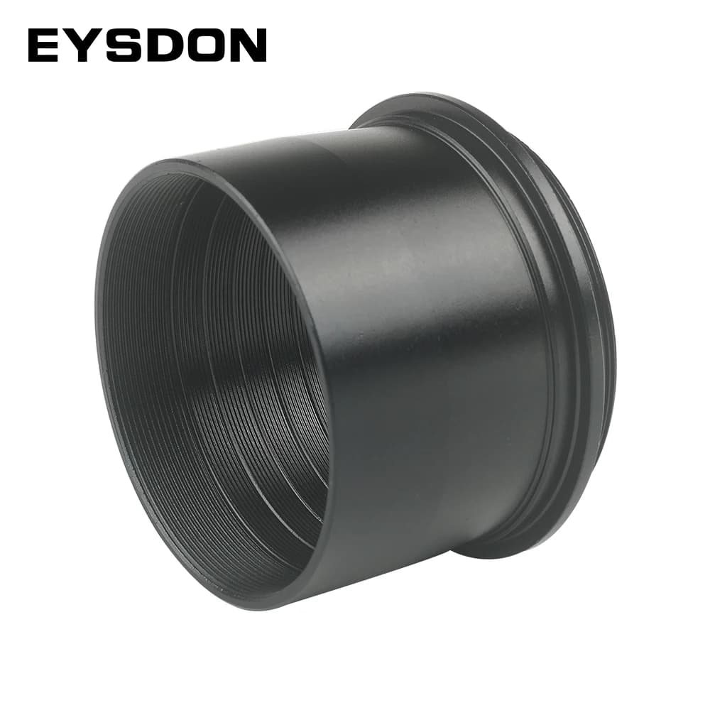 EYSDON 2" M48 T Tube Adapter with M48*0.75mm Threads for Astronomical Telescope Photography