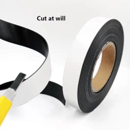Strong Flexible Magnet Strip Self Adhesive Magnetic Tape Rubber Magnet Tape Lenght 39.37inch