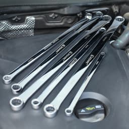 EZARC Extra Long Box End Wrench Metric Combination Durable Aviation Spanner CRV 8mm-19mm Chrome Vanadium Steel Repair Tool 1PC