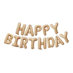 13pcs White Happy Birthday Balloon Foil Letter Ballons Baby Shower Kids Birthday Party Decoration Adult Balloon Banner Globos
