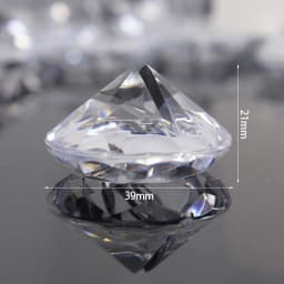 5/10pcs Acrylic Diamond Place Card Holder Table Number Name Card Stand for Wedding Anniversary Decorations Birthday Party Supply