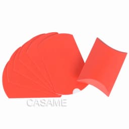 10pcs Kraft Paper Pillow Candy Box Christmas Gift Packaging Boxes Candy Bags Wedding Baby Shower Birthday Party Decoration
