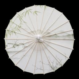 Antique Printed Oil Paper Umbrella Elegant Ink Park Kindergarten Ceiling Decor Performance Photography Handheld Craft Umbrella