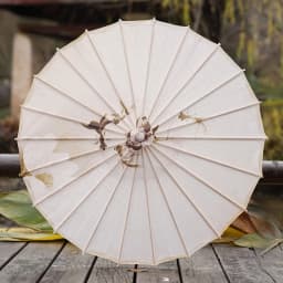 Antique Printed Oil Paper Umbrella Elegant Ink Park Kindergarten Ceiling Decor Performance Photography Handheld Craft Umbrella