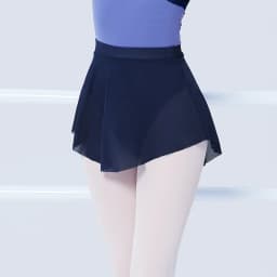 Women Ballet Skirts Dance Short Skirts High Slit skirt Ballerina Adult Teen Ballet Dancing Dress Soft Mesh Elastic Skirt