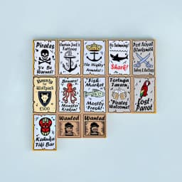 MOC Medieval Military Bulletin Board Rome Road Sign Printed Tiles Goat Animals Middle Age Street View Wood Sword Bricks Toys