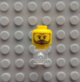 Kury Toys DIY MOC For 3626 1# 1pcs printed parts Single side Building block parts for brick toys