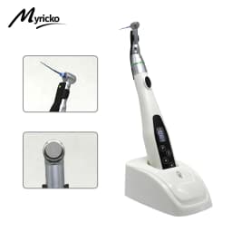Dental Wireless Endo Motor with LED Lamp 16:1 Standard Contra Angle Handpiece Endodontic Instrument Dentist Teaching Model