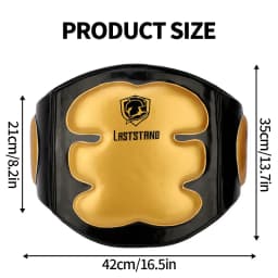 Wearable Waist Target,Muay Thai Kickboxing Training,Reinforced Padding 70MM Thick,Professional Grade Boxing Gloves