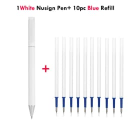 Deli Nusign Metal Gel Pen Set Sign Pen Rollerball Pучка Caneta Gel 0.5MM PREMEC Switzerland Refill Office School Supplier
