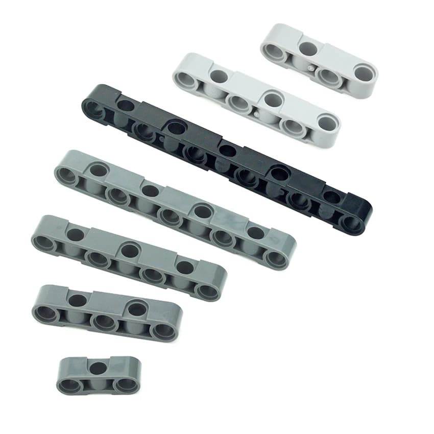 Building Blocks MOC Technical Liftarm Beam Thick Hole 1x3 1x4 1x5 1x6 1x7 1x9 1x11 Studless Liftarm Truck Crane Replace Parts