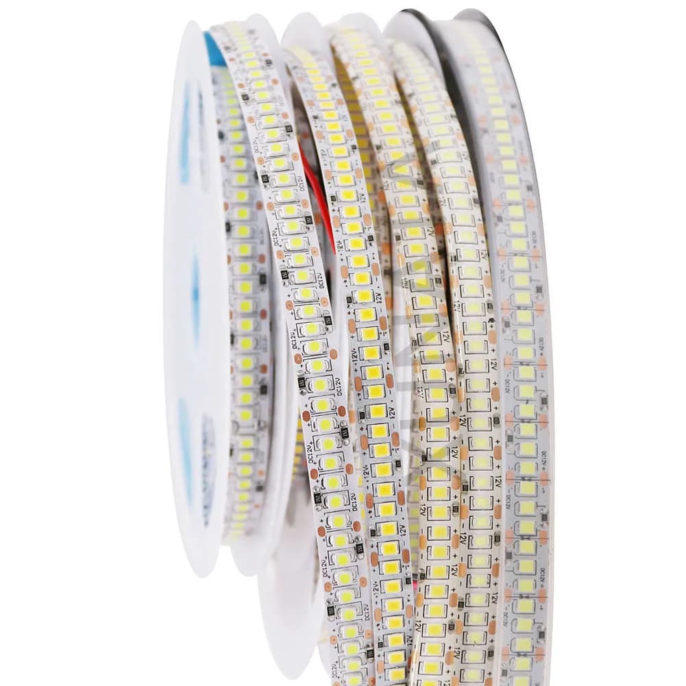 2835 Led Strip Light DC 12V 24V Lighting 240leds/m IP21 IP65 IP67 Waterproof Cool/Warm/Natural White Flexible Tape LED Light 5m