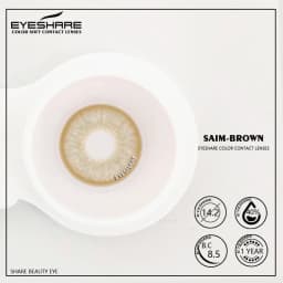 EYESHARE 2PCS/Pair Fashion Natural Color Contact Lens Eye Colored Lenses Contacts Beauty Equipment