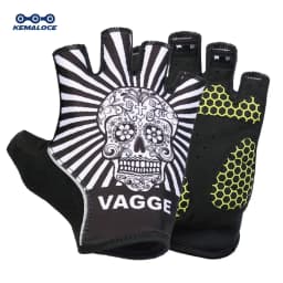 KEMALOCE Cycling Gloves Men Women Road Racing Half Finger Summer Mittens Non-Slip Reflective Outdoor Sport Adult MTB Bike Glove