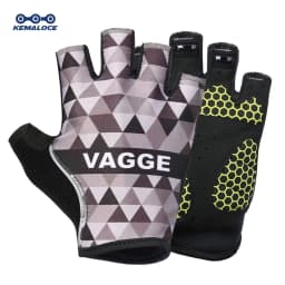 KEMALOCE Cycling Gloves Men Women Road Racing Half Finger Summer Mittens Non-Slip Reflective Outdoor Sport Adult MTB Bike Glove