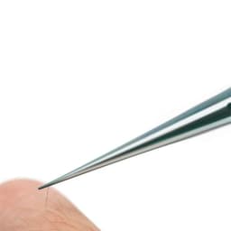 2UUL Titanium Alloy Tweezers BGA IC Chip Flying Wire Repair Forceps Motherboard Precise Electronics Green Tweezers