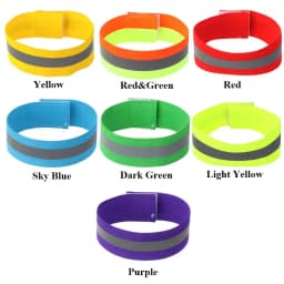 Bind Strap Outdoor Running Reflector Wristband Bike Safety Alert Cycling Reflective Strips Warning Armband Sport Tape
